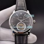 Swiss Replica Jaeger-Lecoultre Master Grand Tourbillon Watch 42MM Black Dial